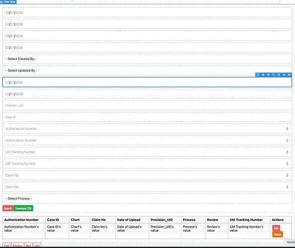 Data Table Image